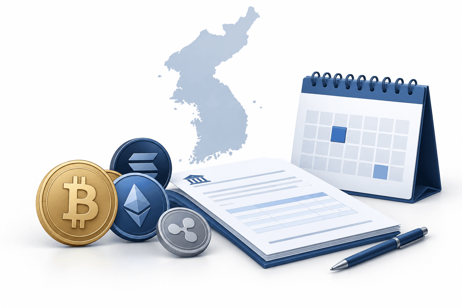 Draft Pajak Kripto Korea Selatan yang Tenggat Waktu 30 Oktober saat Awal 2027 Masih Belum Pasti